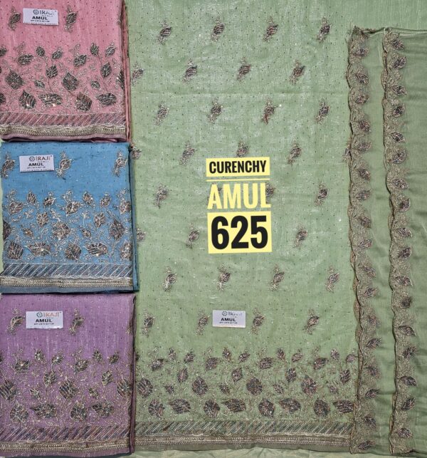 1000367724 Raj Silk Mills Crunchy Top Nazneen Dupatta Unstitched Suits