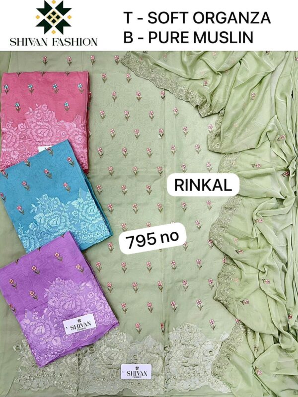 165660 Shivansh Jaam Top Nazneen Dupatta Unstitched Suits