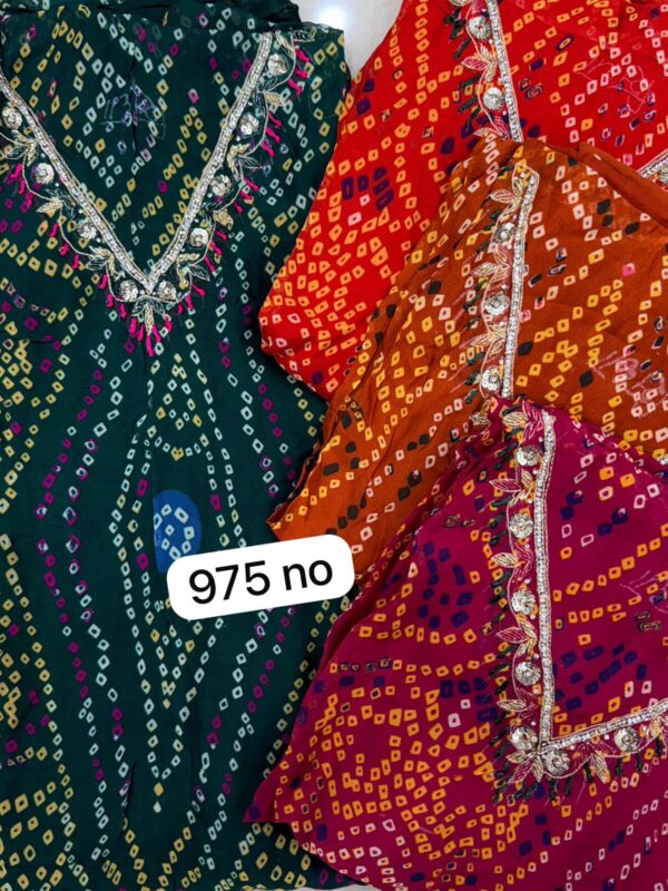 SCAK Organza Top Pure Chiffon Dupatta Unstitched Suits