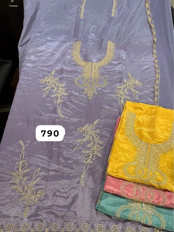 DPC Glass Top Nazneen Dupatta Unstitched Suits