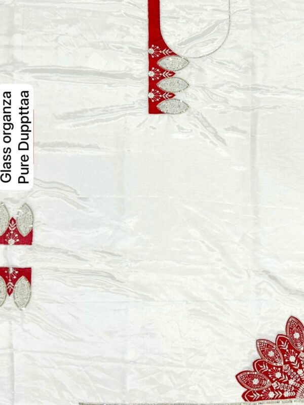 236838 SCAK Glass Top Pure Chiffon Dupatta Unstitched Suits