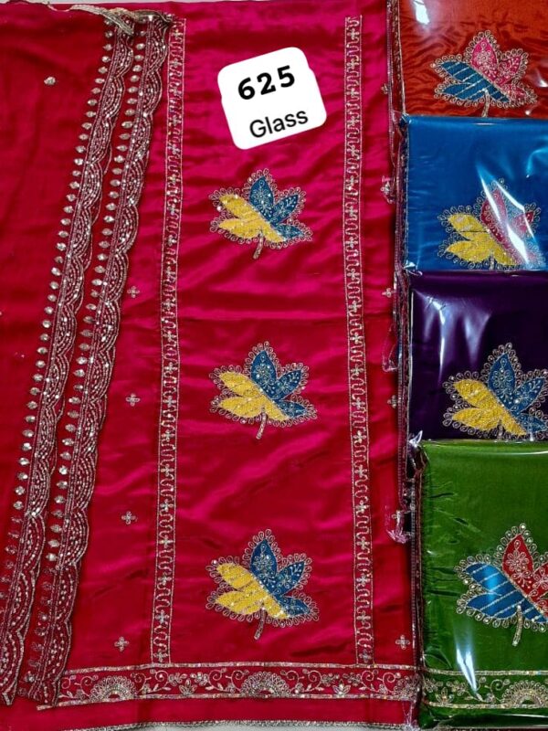 236840 SCAK Glass Top Nazneen Dupatta Unstitched Suits