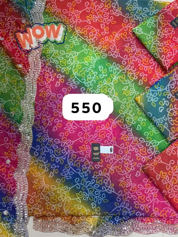 Wow Glass Top Other Dupatta Unstitched Suits