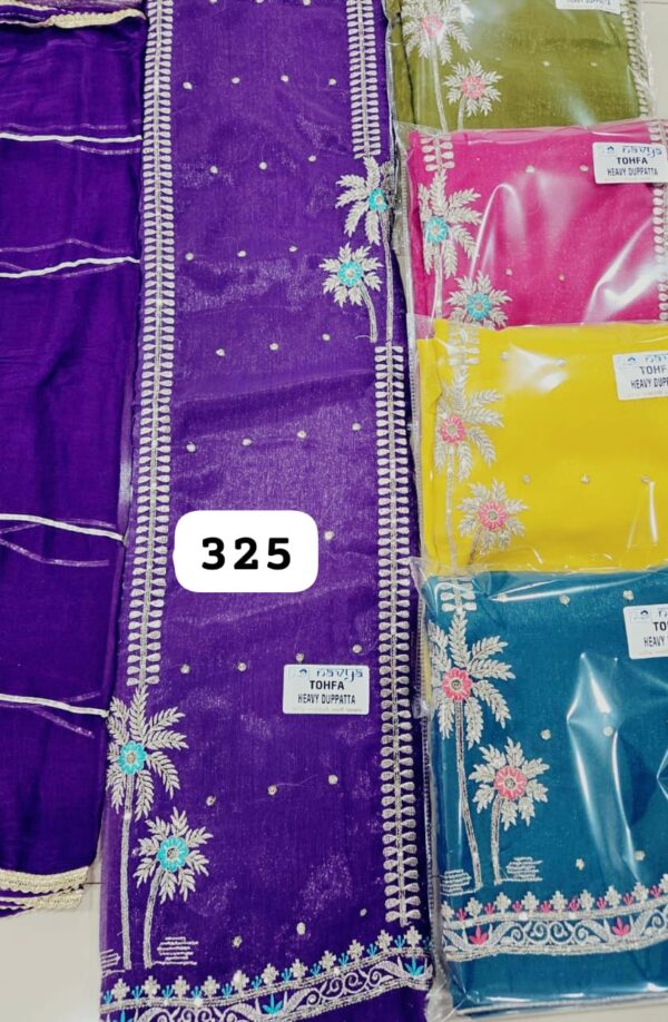 236913 Navya Shimmer Top Nazneen Dupatta Unstitched Suits