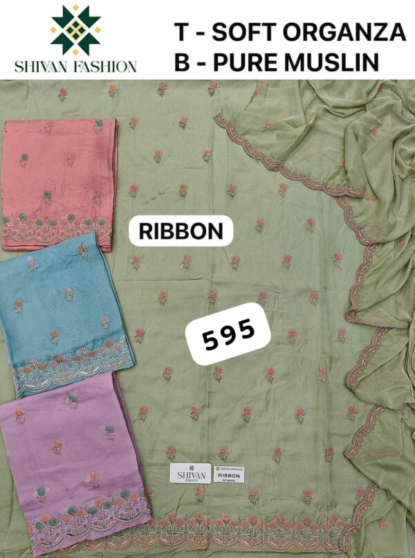 236961 Shivansh Organza Top Nazneen Dupatta Unstitched Suits