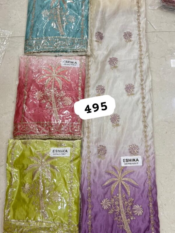 237069 SCAK Glass Top Nazneen Dupatta Unstitched Suits