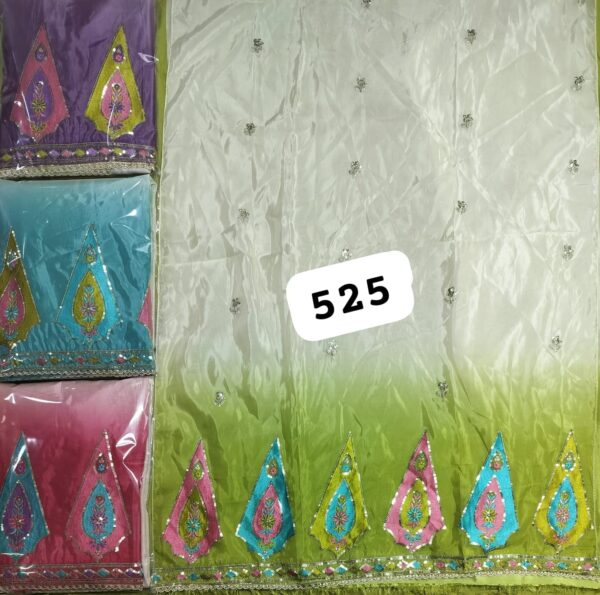 237070 SCAK Glass Top Nazneen Dupatta Unstitched Suits