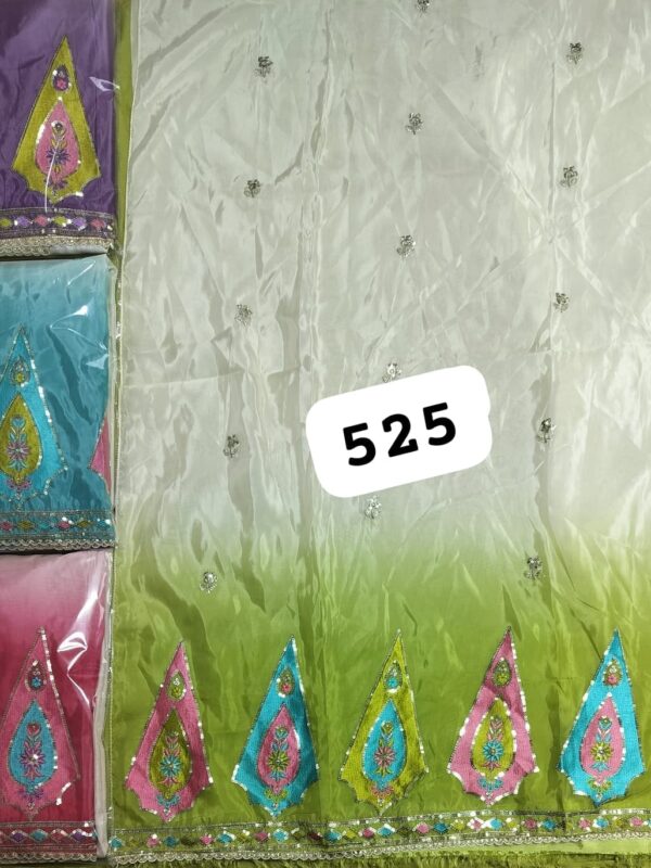 237070 SCAK Glass Top Nazneen Dupatta Unstitched Suits