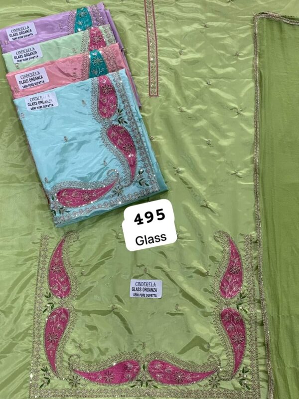 237074 SCAK Glass Top Nazneen Dupatta