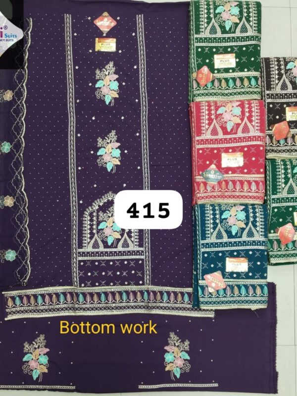 237308 Sharvi Fiona Top Nazneen Dupatta Unstitched Suits