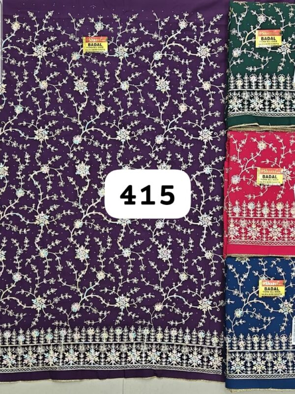 237315 Sharvi Fiona Top Nazneen Dupatta Unstitched Suits