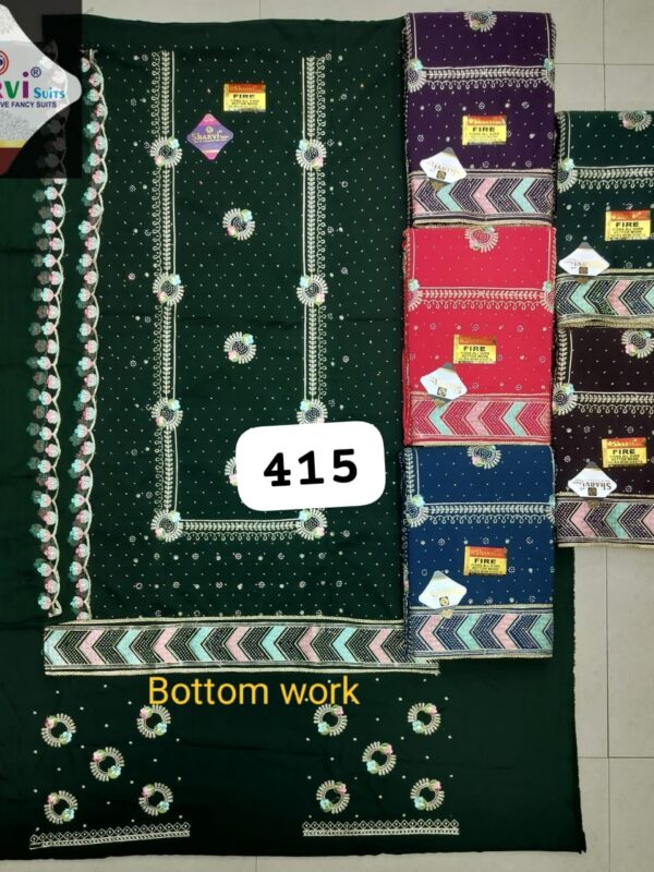 237317 Sharvi Fiona Top Nazneen Dupatta Unstitched Suits