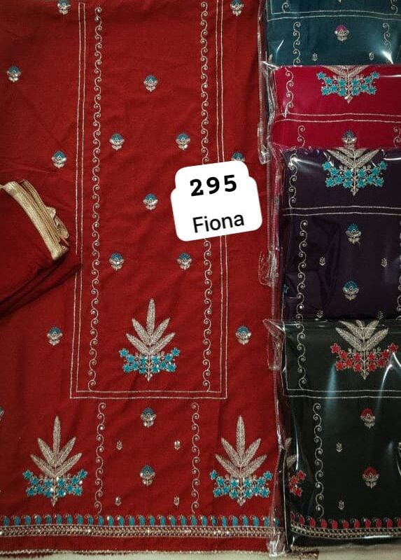 SCAK Fiona Top Nazneen Dupatta Unstitched Suits