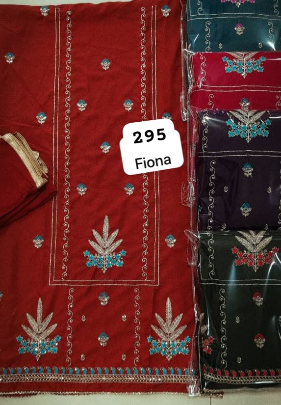 242478 SCAK Fiona Top Nazneen Dupatta Unstitched Suits