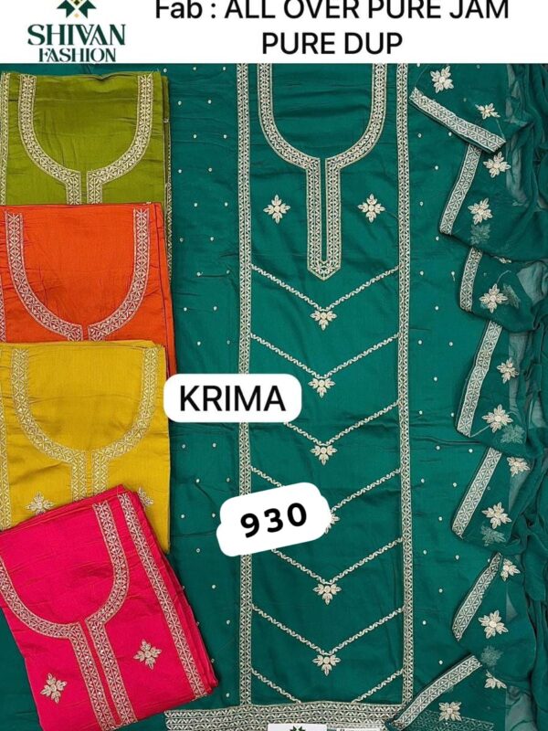 252314 Shivansh Jaam Top Pure Chiffon Dupatta Unstitched Suits