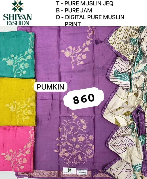 252335 Shivansh Muslin Top Muslin Dupatta Unstitched Suits