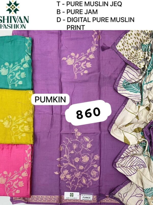 252335 Shivansh Muslin Top Muslin Dupatta Unstitched Suits