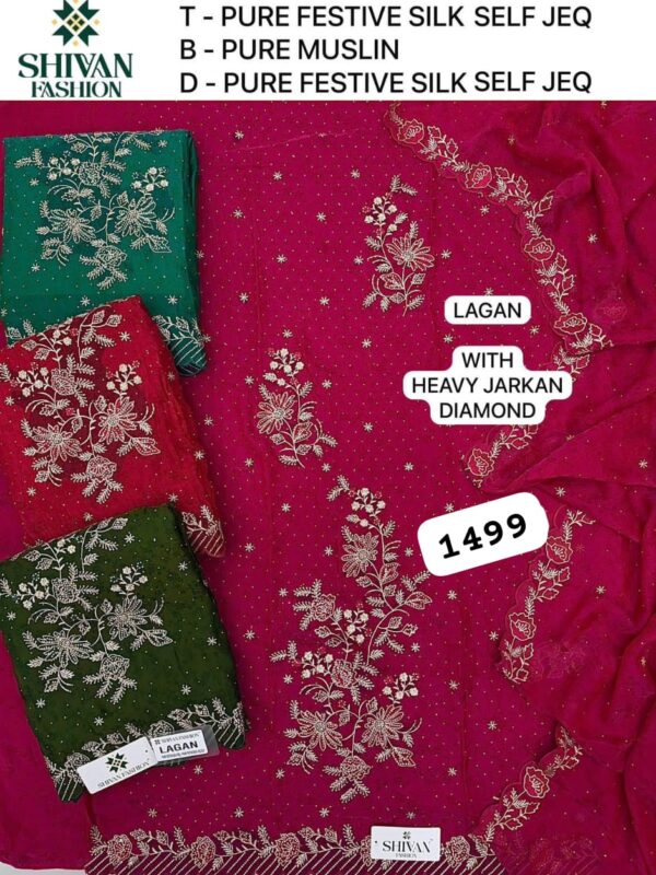 Shivansh Silk Top Other Dupatta Unstitched Suits