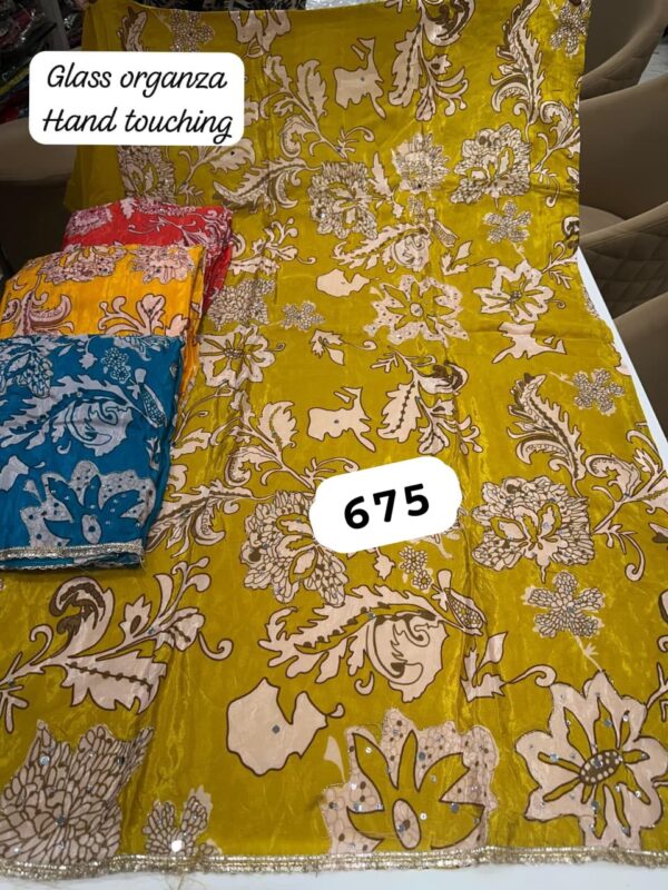 SCAK Glass Top Nazneen Dupatta Unstitched Suits