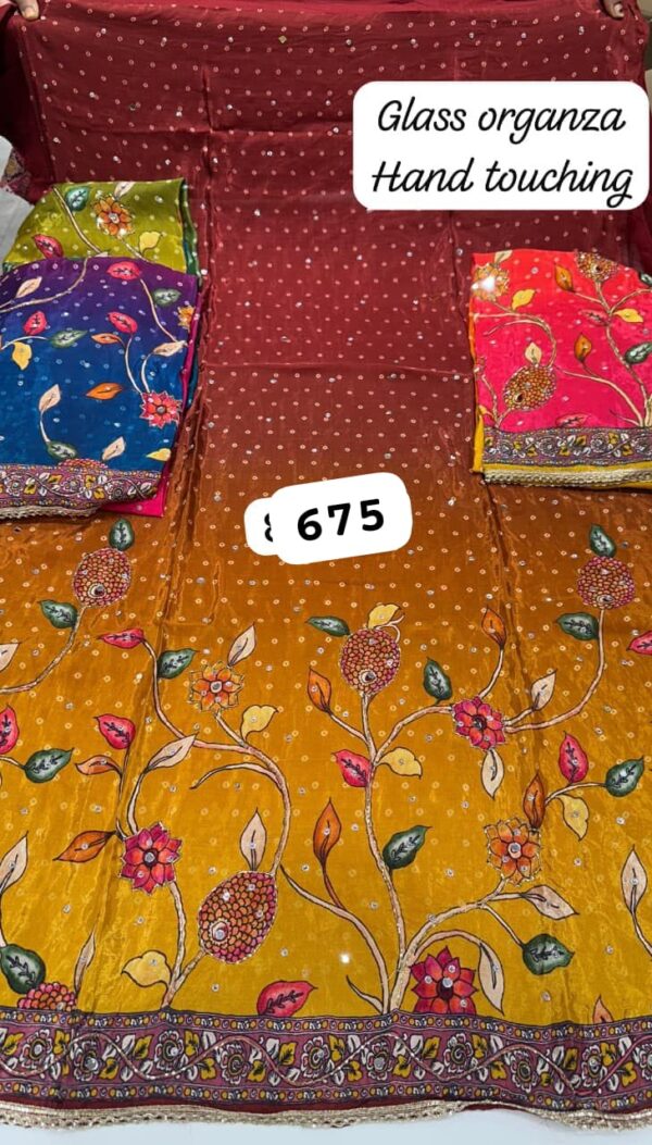 SCAK Glass Top Nazneen Dupatta Unstitched Suits