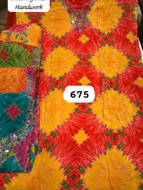 252702 SCAK Organza Top Nazneen Dupatta Unstitched Suits