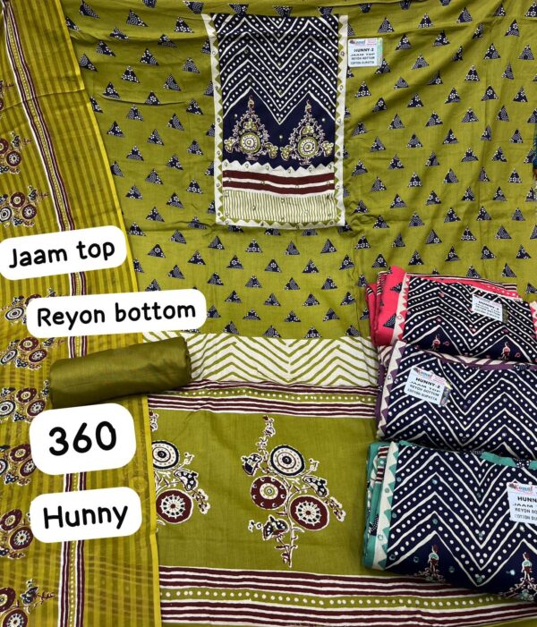 Komal Jaam Top Cotton Dupatta