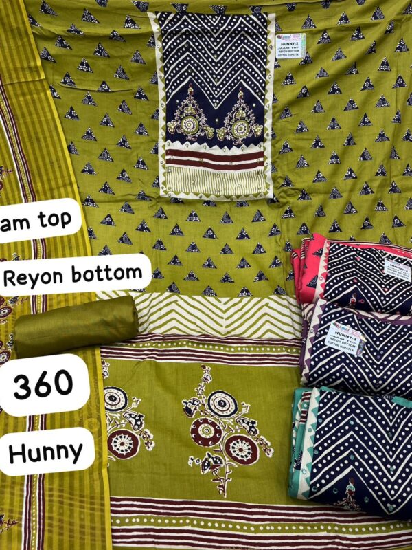 Komal Jaam Top Cotton Dupatta