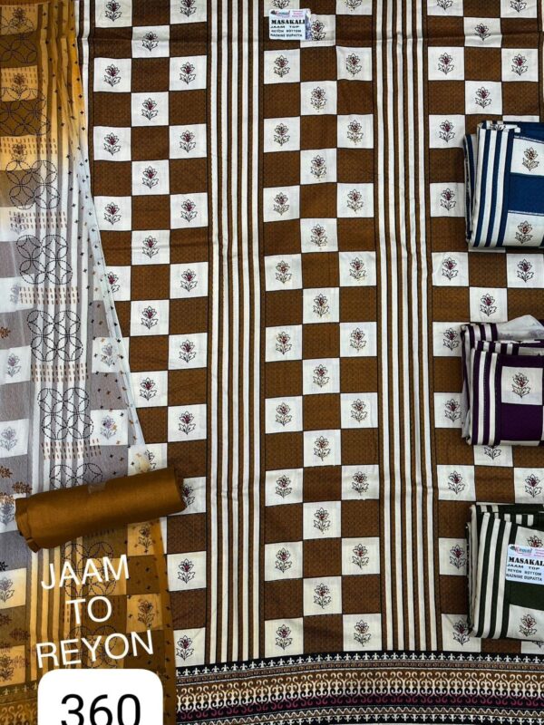 Komal Jaam Top Cotton Dupatta