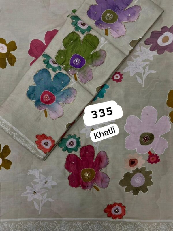 254872 SCAK Muslin Top Nazneen Dupatta Unstitched Suits