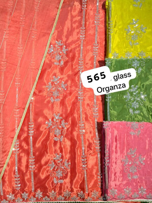 SCAK Glass Top Nazneen Dupatta Unstitched Suits