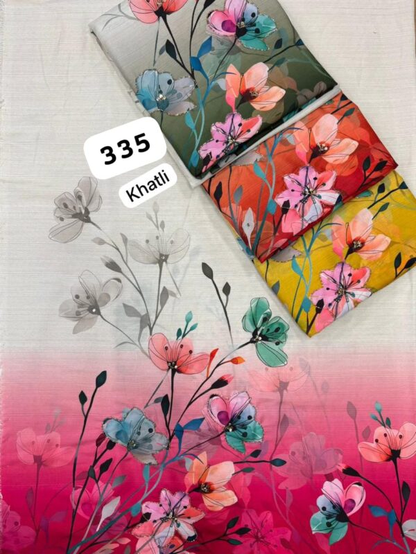 254887 SCAK Muslin Top Nazneen Dupatta Unstitched Suits