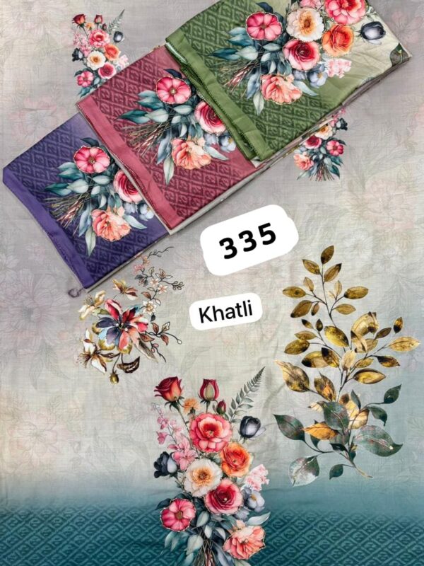 254905 SCAK Muslin Top Nazneen Dupatta Unstitched Suits