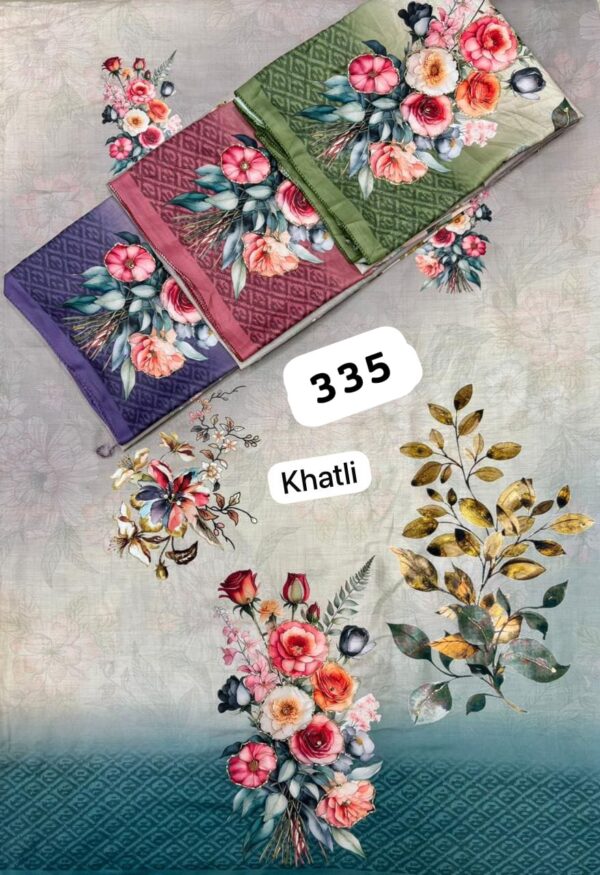 254905 SCAK Muslin Top Nazneen Dupatta Unstitched Suits