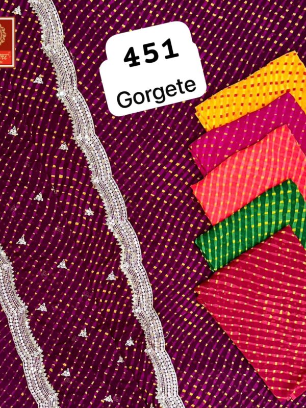 Bansuri Georgette Top Georgette Dupatta Unstitched Suits