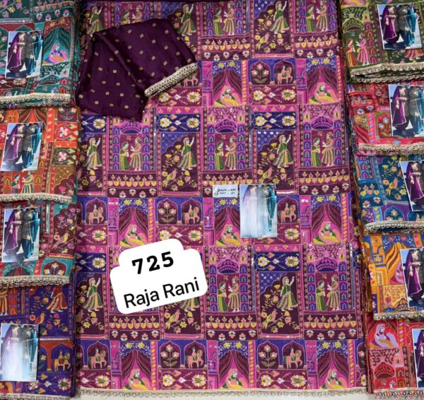254932 SCAK Crepe Top Nazneen Dupatta Unstitched Suits