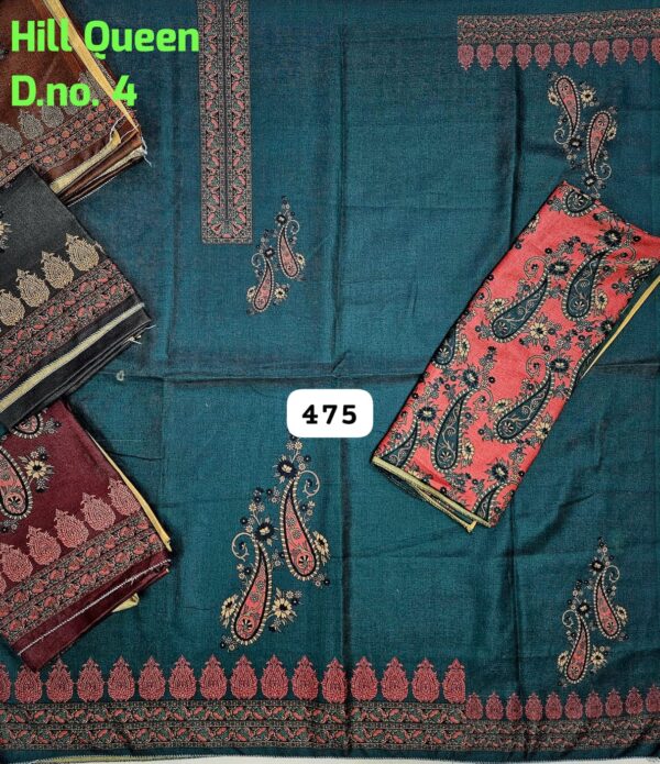 Vijay Winter Top Winter Dupatta Unstitched Suits