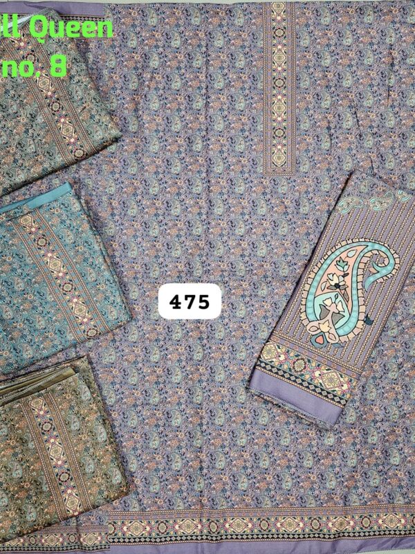 Vijay Winter Top Winter Dupatta Unstitched Suits