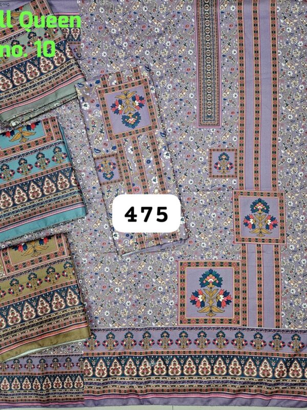 Vijay Winter Top Winter Dupatta Unstitched Suits