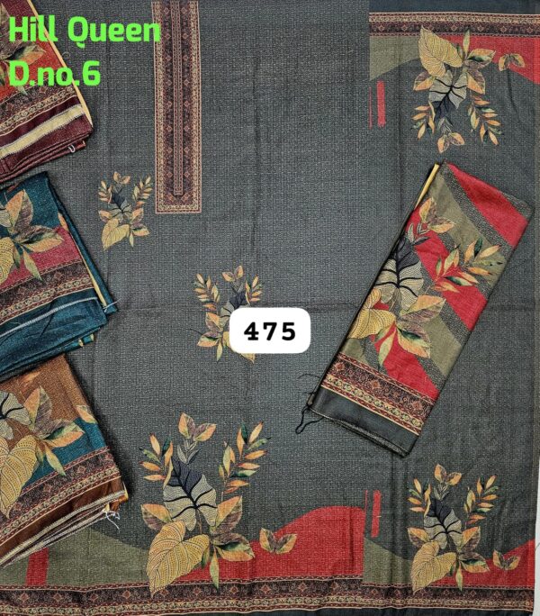 Vijay Winter Top Winter Dupatta Unstitched Suits