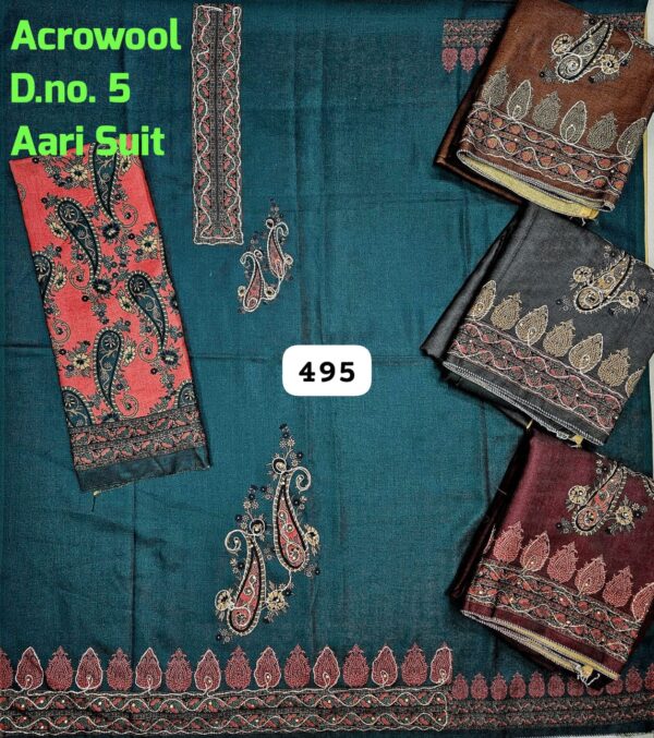 Vijay Winter Top Winter Dupatta Unstitched Suits