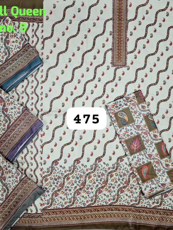 Vijay Winter Top Winter Dupatta Unstitched Suits