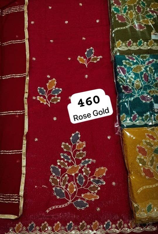 275722 SCAK Shimmer Top Nazneen Dupatta Unstitched Suits