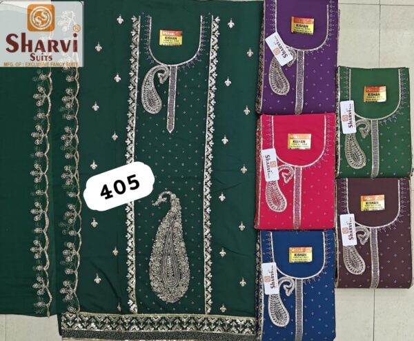 SCAK Fiona Top Nazneen Dupatta Unstitched Suits