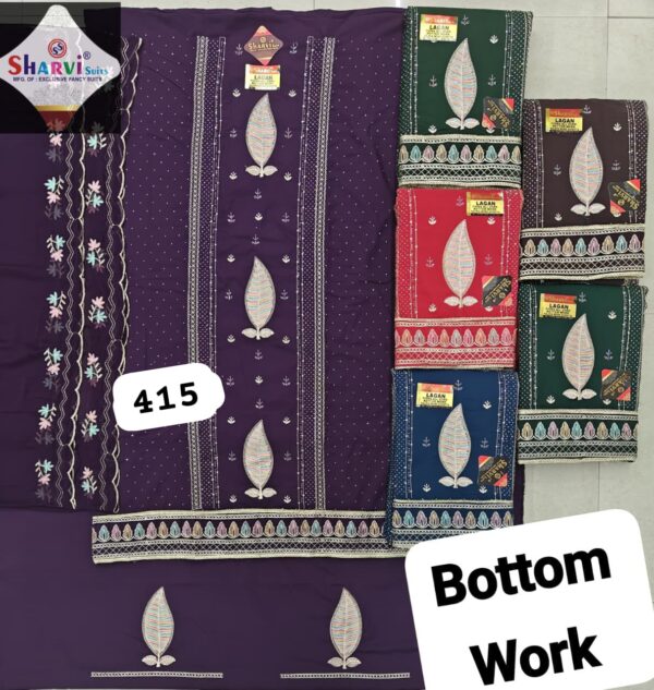 SCAK Fiona Top Nazneen Dupatta Unstitched Suits