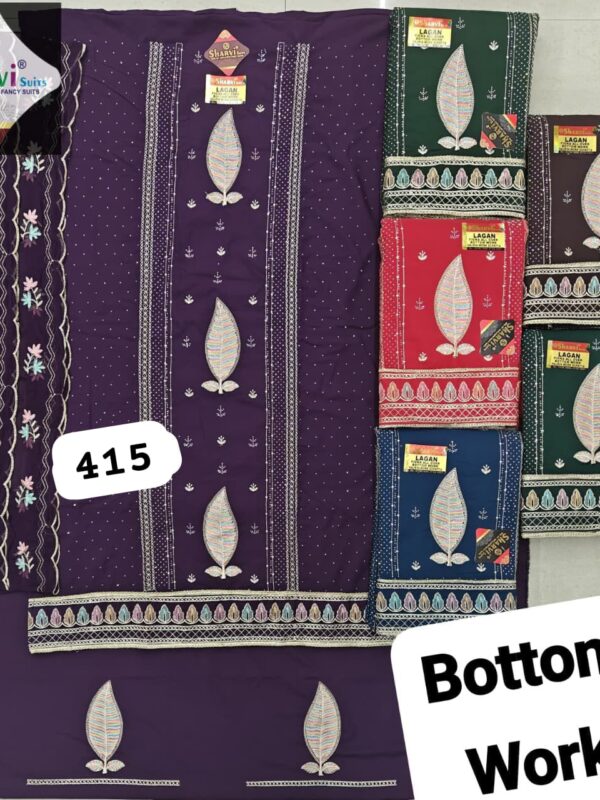 296937 SCAK Fiona Top Nazneen Dupatta Unstitched Suits