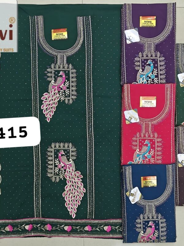 296940 SCAK Fiona Top Nazneen Dupatta Unstitched Suits