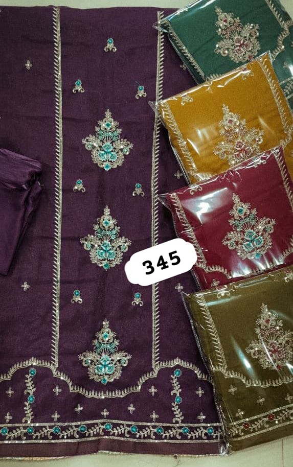 296947 SCAK Shimmer Top Nazneen Dupatta Unstitched Suits