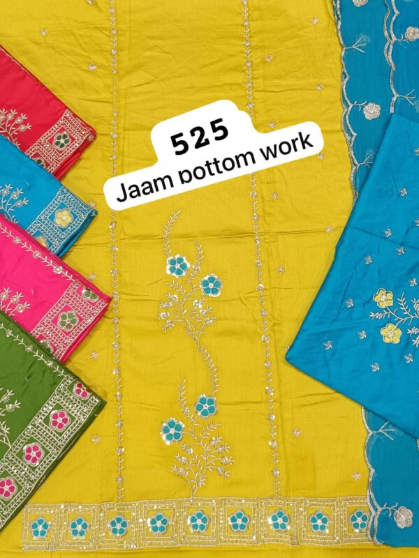 SCAK Jaam Top Nazneen Dupatta Unstitched Suits