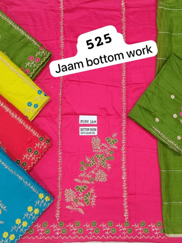 SCAK Jaam Top Nazneen Dupatta Unstitched Suits