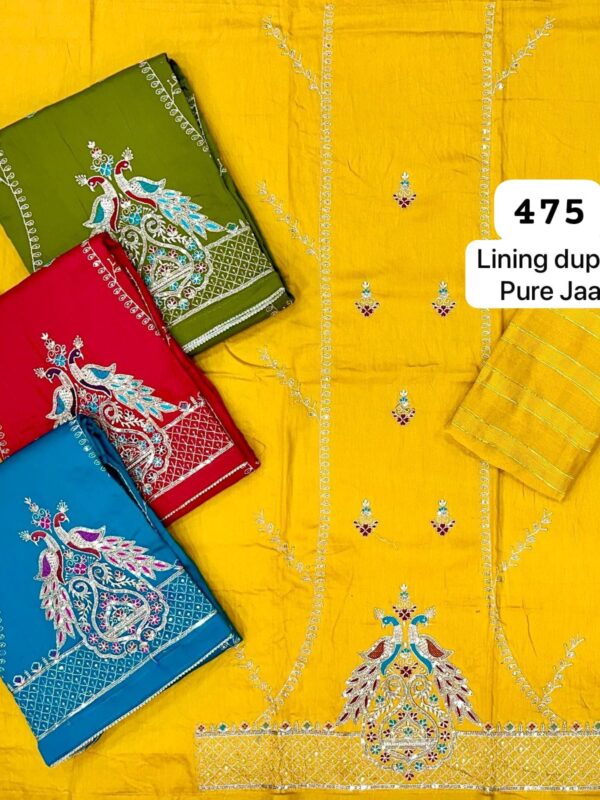 SCAK Jaam Top Nazneen Dupatta Unstitched Suits